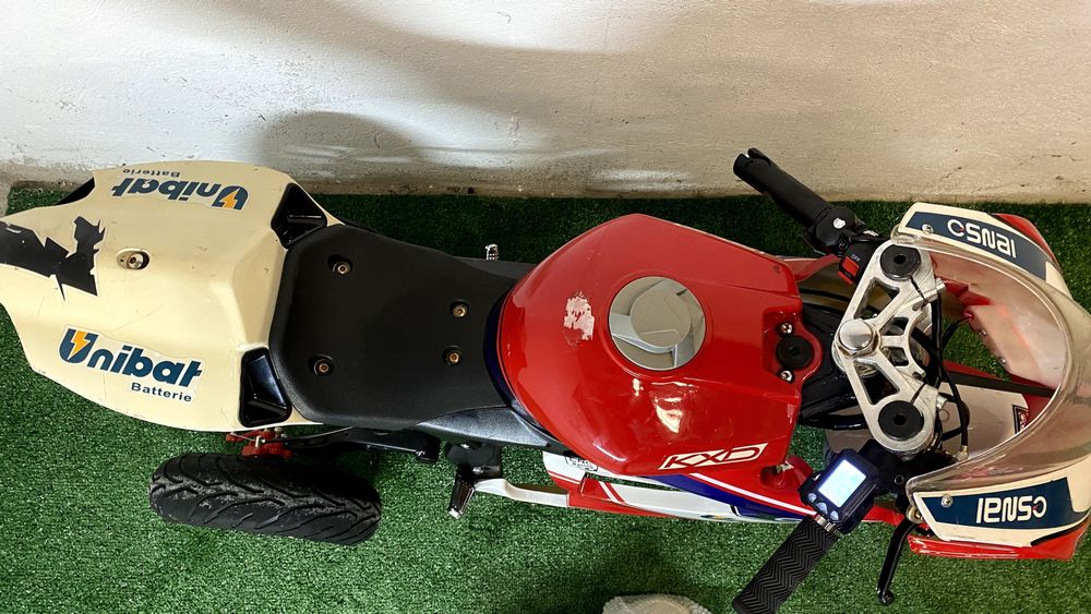 Mini ścigacz motor motorek motorynka elektryczny dla dzieci prezent hi