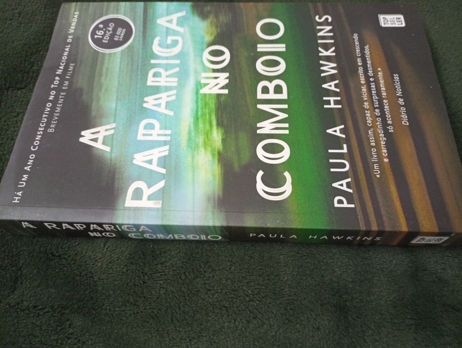 A Rapariga do Comboio	Paula Hawkins	Editora	Top Seller - Como novo
