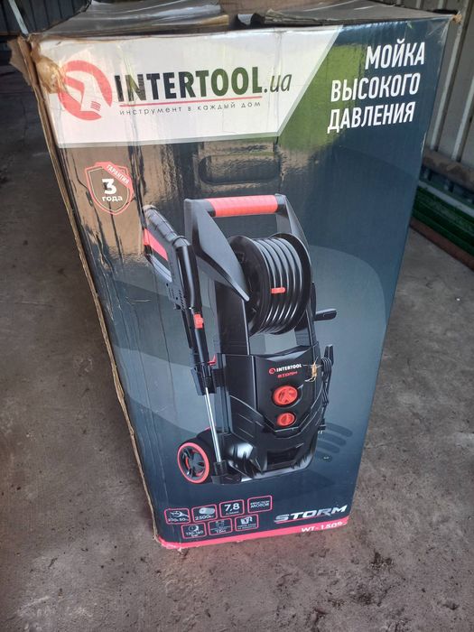Мойка высокого давления Intertool WT-1509