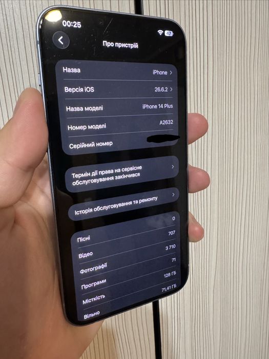 IPhone 14 Plus 128 gb esim