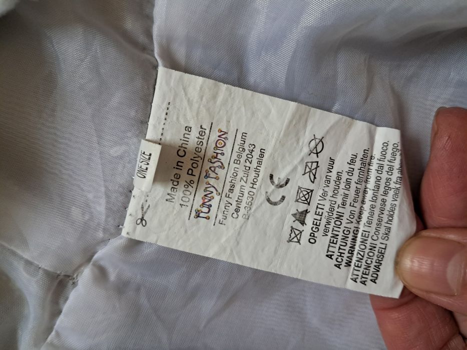 Маска зайчика, кролика карнавальна