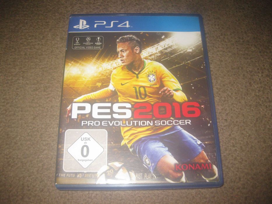 Jogo "PES 2016" para a Playstation 4/Impecável!