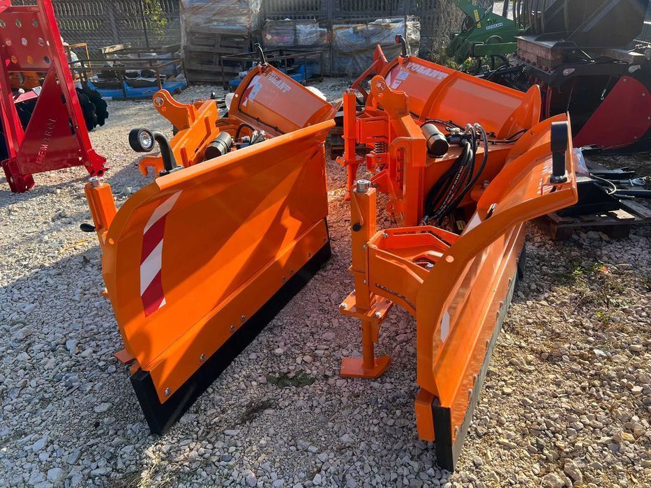 Pług śnieżny pług do śniegu Volant hydrauliczny składany transport