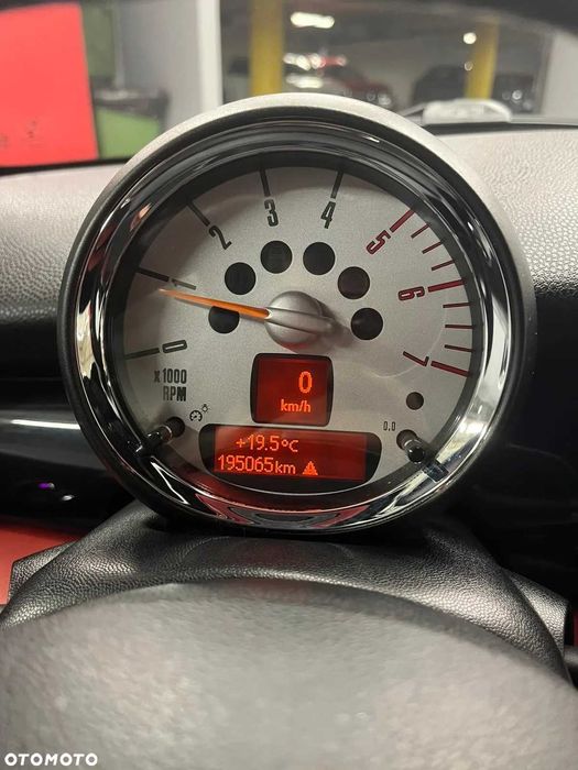 Mini Cooper D 1.6 Diesel 2010 uszkodzony silnik