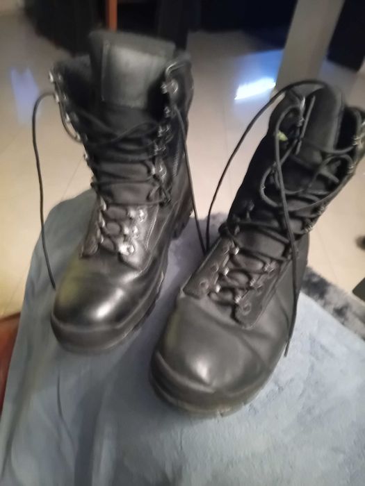 Buty taktyczne skórzane