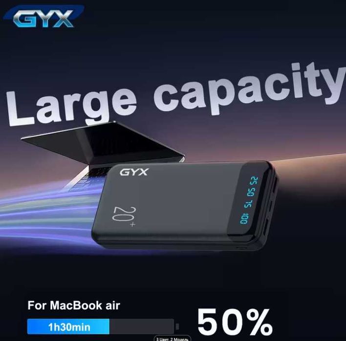 Павербанк GYX 20000 мАч