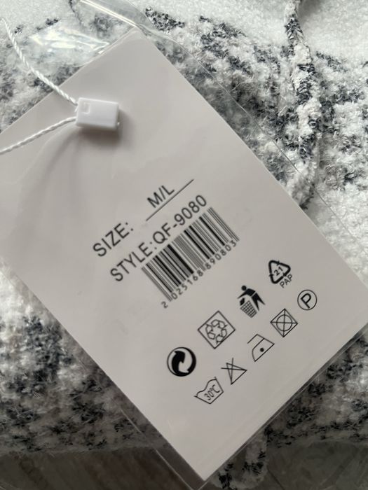 Komplet bluza spodnica M,L szary