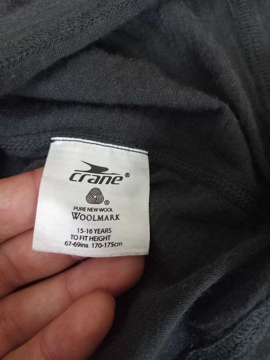 Термокофта Crane merino wool  вовна р.C