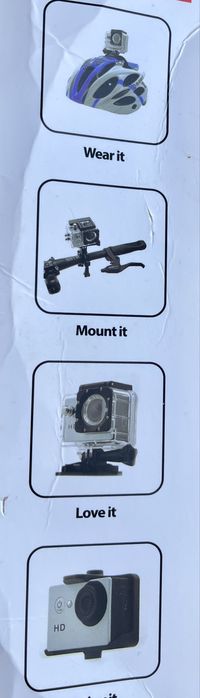 Suportes para Gopro (novos)