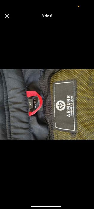 Casaco mota Armure mulher tamanho xs