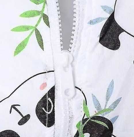 Saco cama peluche panda criança