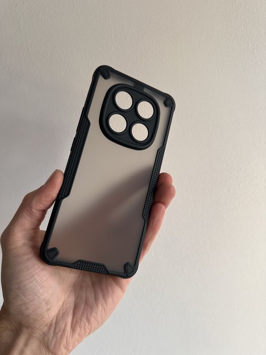 Etui Plecki + SZKŁO cały ekran do XIAOMI REDMI NOTE 14 PRO 4G / 5G