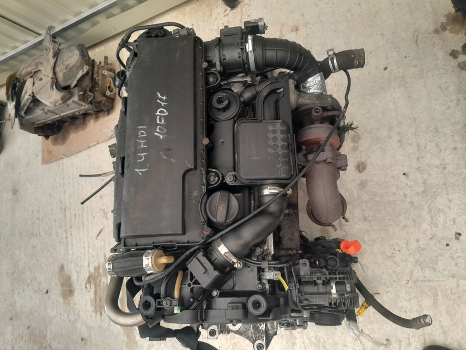 Двигун Мотор 1.4 HDI 10FD17 Форд Пежо Сітроєн Мазда Фіат Вольво TDCI