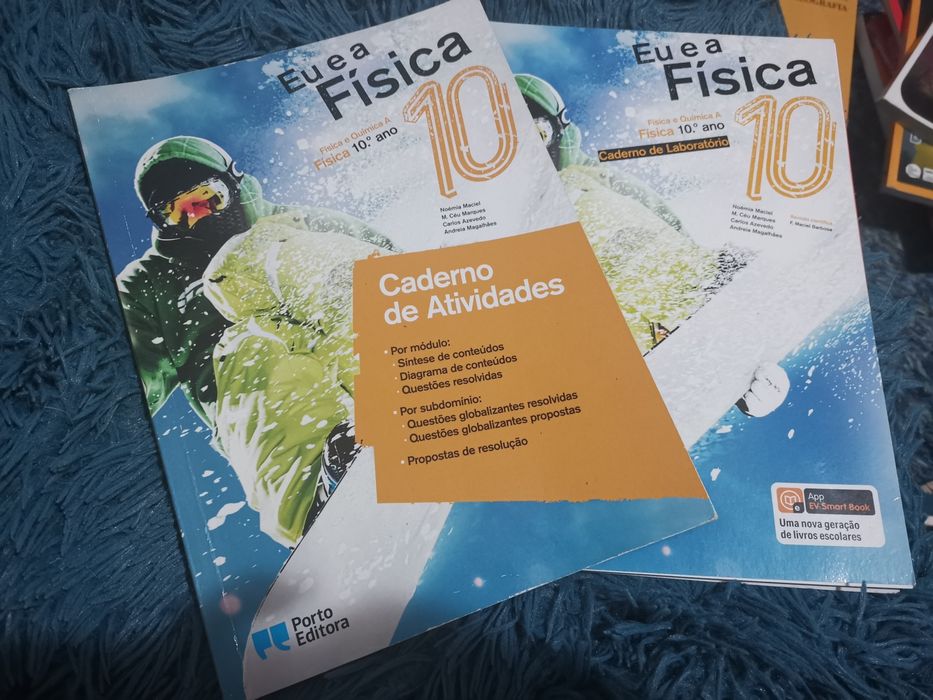 Cadernos de atividades novos de Física de 10ano