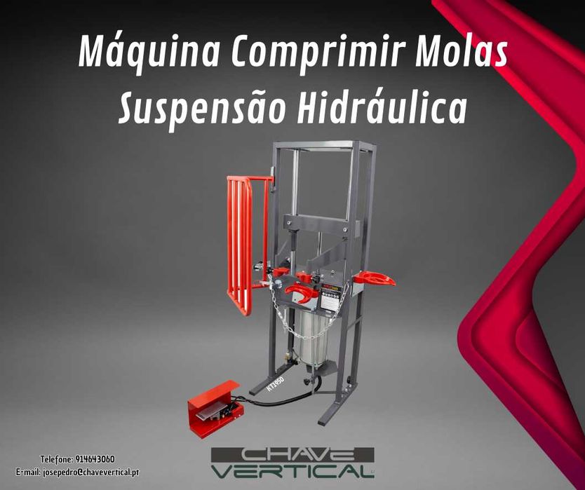 Máquina Comprimir Molas Suspensão Hidráulica  JR19