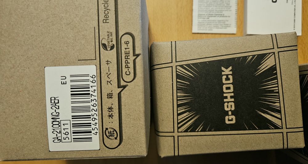 Casio G-SHOCK GA-2100mng-2AER Manga