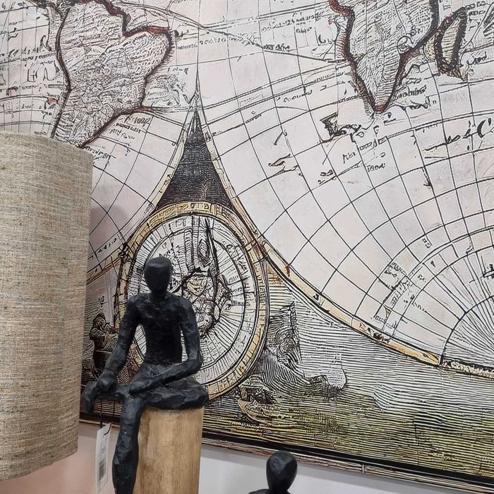 Quadro Mundo 180x120cm em vidro  By Arcoazul