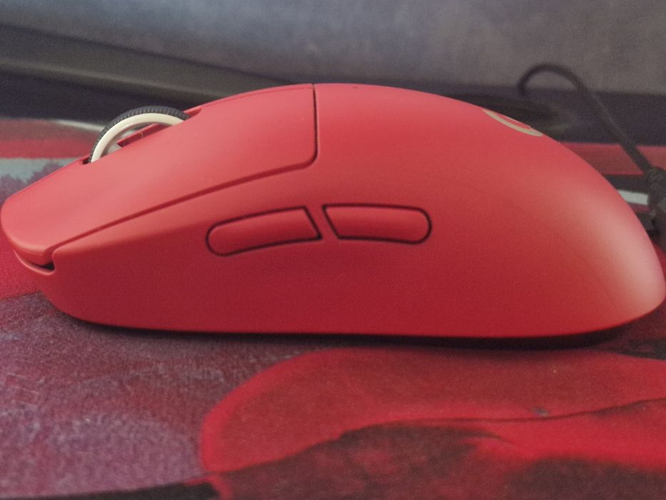 Logitech g pro x superlight red