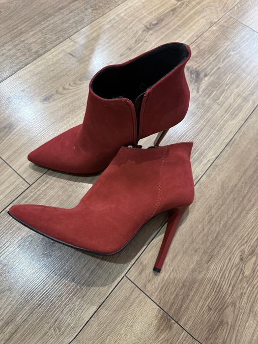 Sexi Botki czerwone
