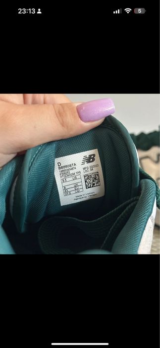 New Balance 550 Verde