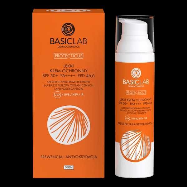 basiclab spf 50 75ml lekki krem