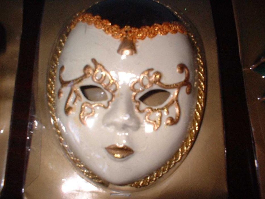 Máscaras Venezianas pintadas à mão