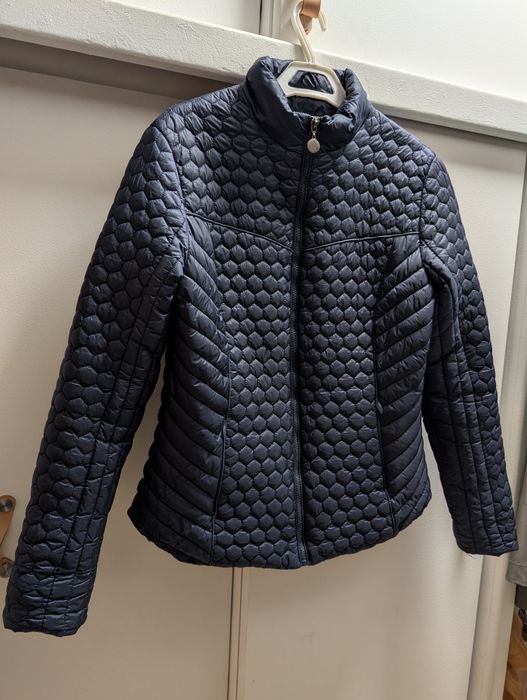 Kurtka pikowana granatowa