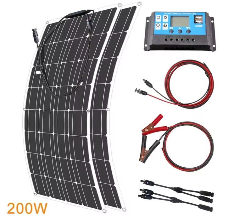 Painéis Solares 2 Unidades 600W Novos