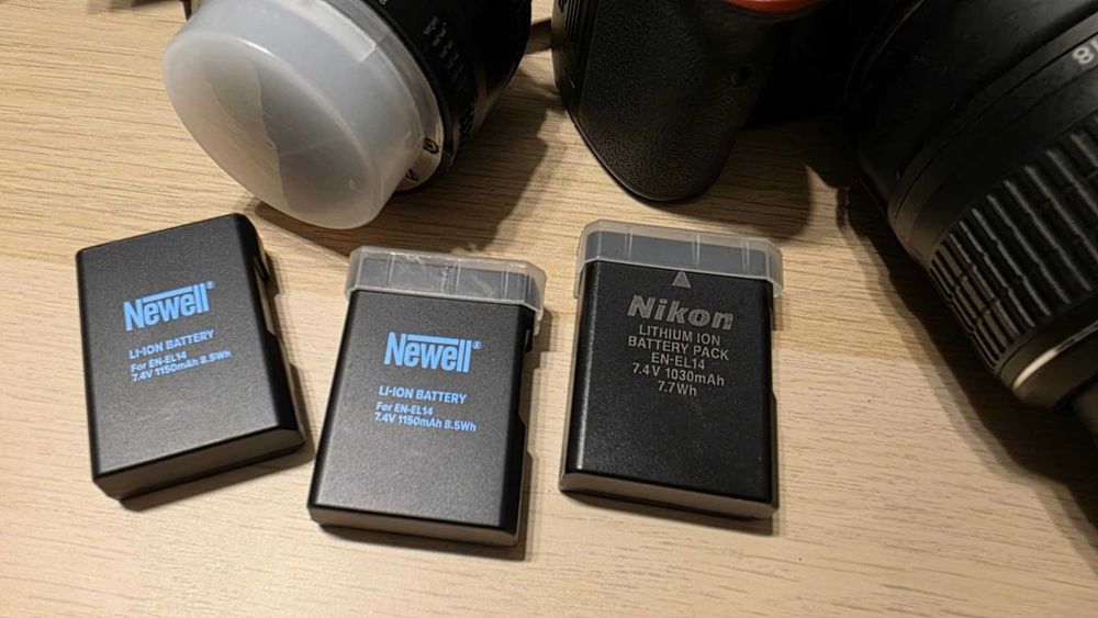 Aparat fotograficzny NIKON D3200+ 18-55 VR + obiektyw AF nikkor 50 mm