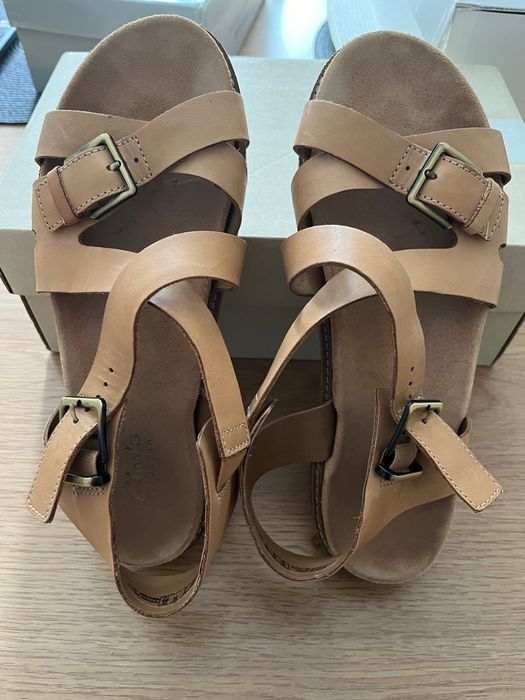 Sandały skórzane Clarks