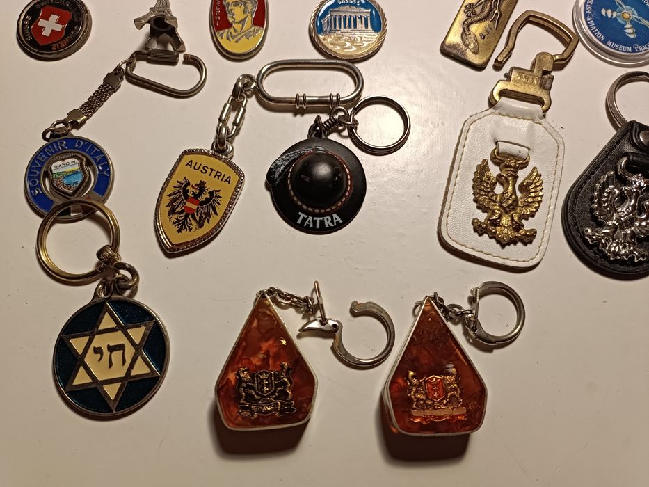 Breloczki zbiór międzynarodowy