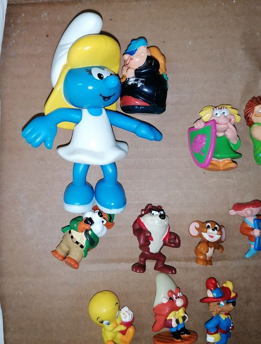 Conjunto bonecos miniatura