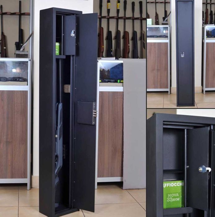 Сейф оружейный для пистолета, ружья, винтовки. Сейф збройовий ВИРОБНИК