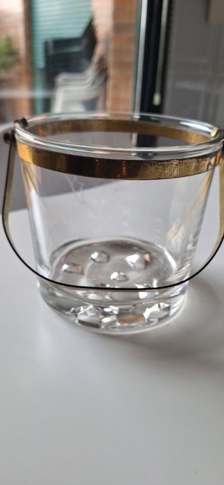 Balde vidro robusto gelo ou outro