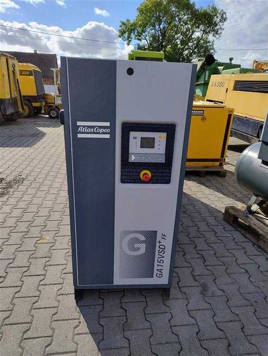 SPRAWNA! Sprężarka ATLAS COPCO GA15VSDFF PLUS 15kW 2,51m3/min S015209