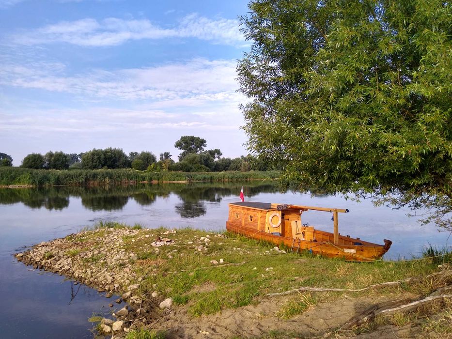 łódż drewniana typu Szkuta