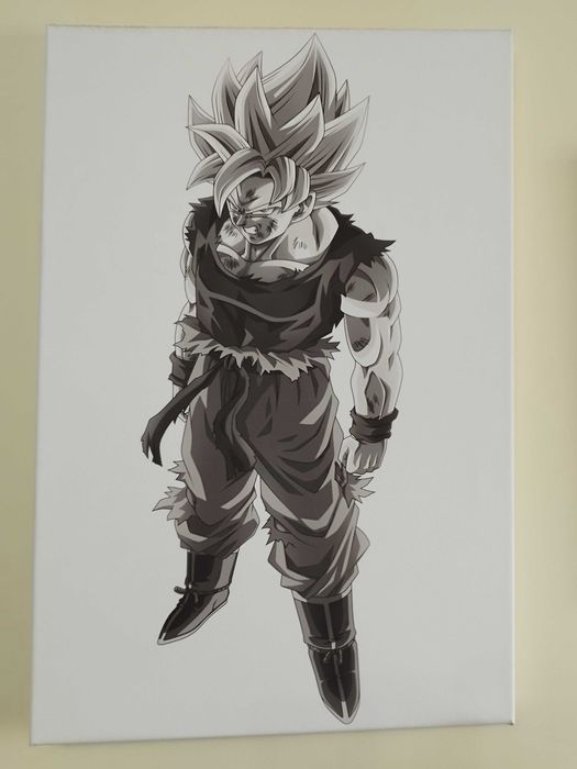 Obraz dragon ball z Kai super na ścianę mix wzorów