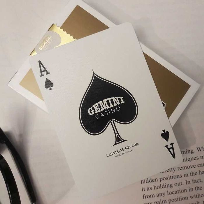 Baralho de Cartas Cherry Casino, Gemini, Jerry`s e Diamon