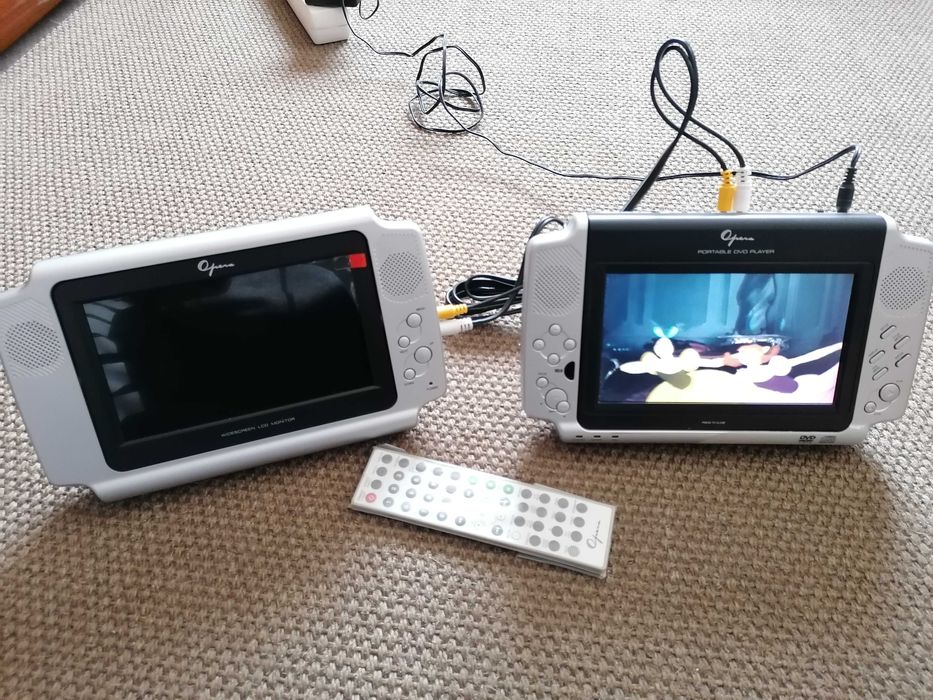 Leitor de DVD com 2 écrans