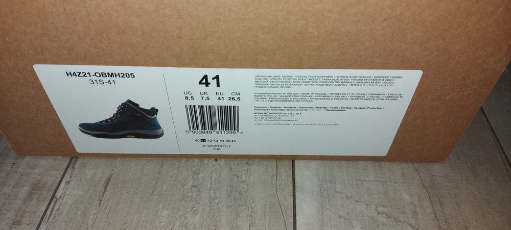Nowe buty 4F zimowe rozmiar 41 z membraną