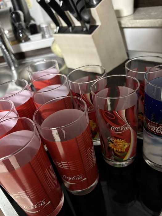 Szklanki Coca-cola 10 sztuk