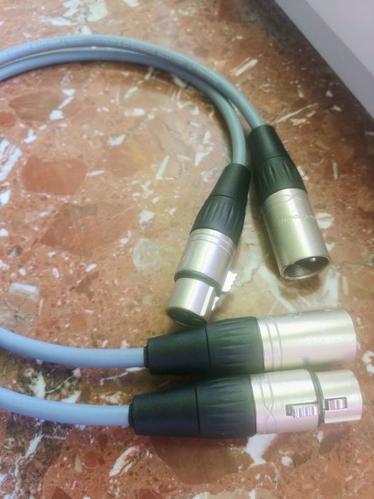 Interkonekt 2x 0.5m XLR Melodika MDC1230 OFC