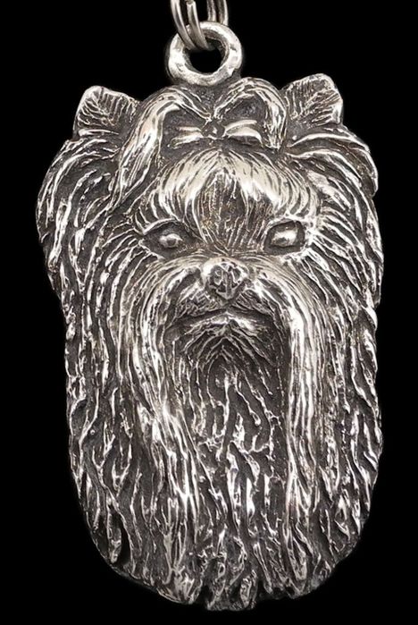 Yorkshire Terrier naszyjnik posrebrzany Art-Dog
