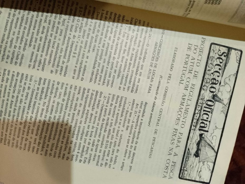 Revistas A Pesca Marítima 1923/24 - 11 unidades