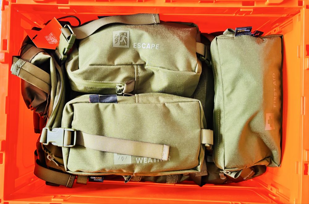 Zestaw HELP BAG® MAX - Olive Green