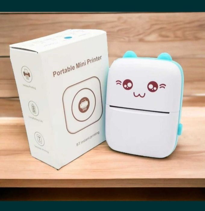 Мини принтер, термопринтер детский Mini Printer