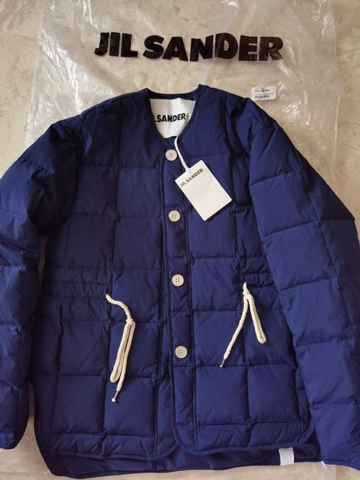 Куртка Jil sander темно-синя