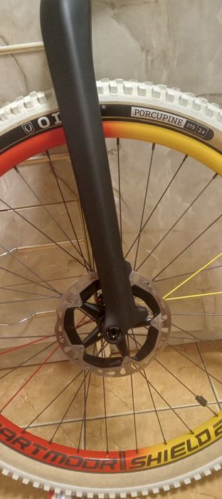 Вилка Карбоновая MTB Kocevlo Boost 15 110  под Колесо  27.5  29