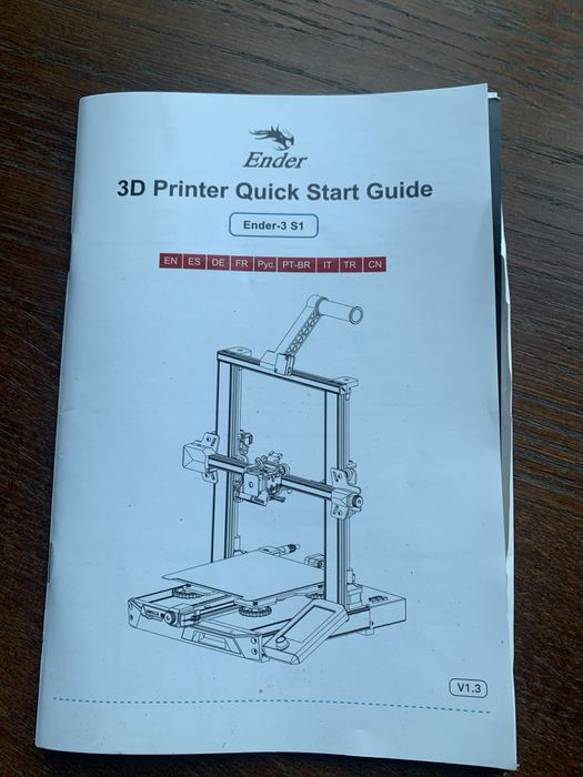Робочий 3D принтер Crealty Ender-3 S1