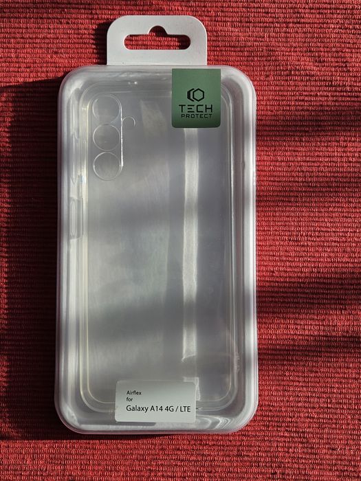 Etui TECH-PROTECT Airflex do Samsung Galaxy A14 Przezroczysty